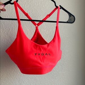 Tydal Women's Chili red Sports Bra
